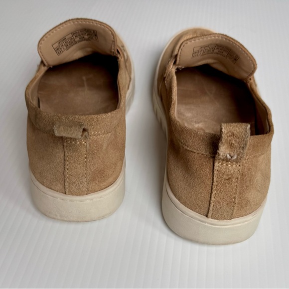 Vionic Tan Suede Loafers with Cream Sole - Picture 3 of 4